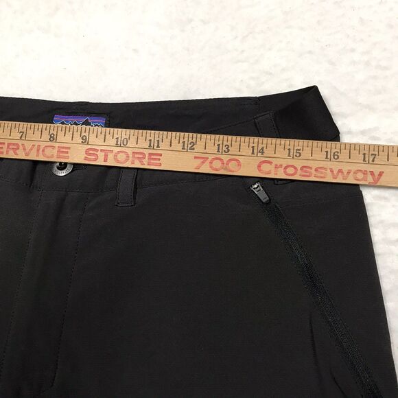 PATAGONIA Terravia Trail Pant Men 32x31 Black Hiking Performance Stretch - Picture 7 of 16